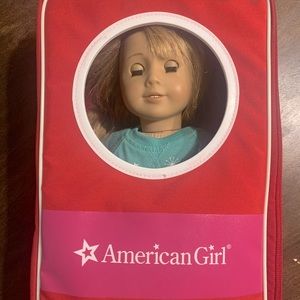 MaryEllen American Girl doll with matching 7/8 Pjs missing doll pants